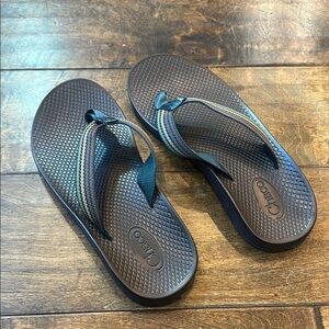 Chaco Dark Brown Flip Flops M8